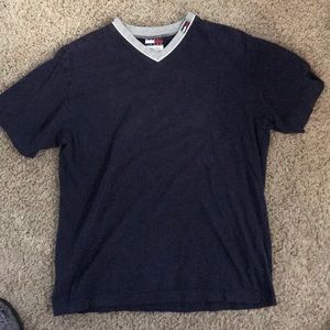 Men’s small blue v neck